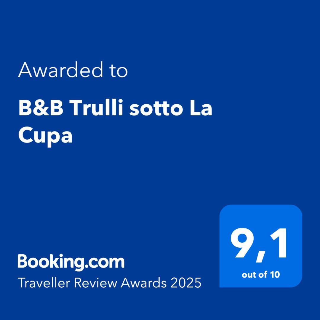 B&B Trulli Sotto La Cupa 마르티나프란카 외부 사진
